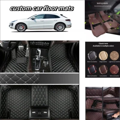 For Maserati Ghibli GranTurismo Levante Quattroporte Grecale Car Floor Mats Foto 1 de 4
