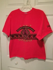 Honolulu Hawaii Marathon Finisher Vtg 1992 Wraparound AOP Tee Single Stitch XL - Picture 1 of 9