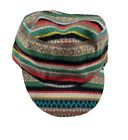 Grace Hats Aztec Striped Womens Southwestern One Size Acrylic Cotton Plaid