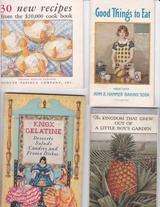 COOKING RECIPES: VINTAGE BOOKLETS: 8 AS A LOT - Picture 1 of 8