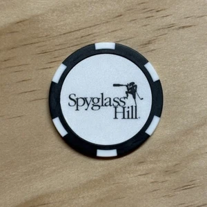 Spyglass Hill Golf Course Pebble Beach - Poker Chip Golf Ball Marker - Picture 1 of 1