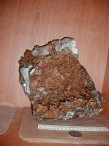 Hancock MI C&H Quincy Mine cobre esqueletizado con cuarzo y calcita 12,4 libras - Imagen 1 de 6