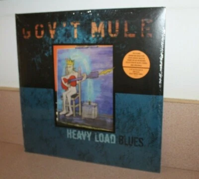 Gov't Mule Heavy Load NEW SEALED 2 blue vinyl 180g LP - Image 1 of 2