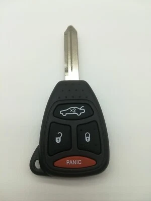 Fob Remote key shell for Chrysler 200 300 PT Cruiser Sebring Dodge Avenger JEEP - Image 1 of 3