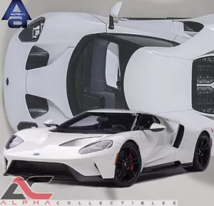 Superdeportivo Autoart 72941 1:18 Ford GT 2017 (blanco congelado) - Imagen 1 de 4