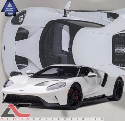 AUTOART 72941 1:18 FORD GT 2017 (FROZEN WHITE) SUPERCAR - Image 1 of 4