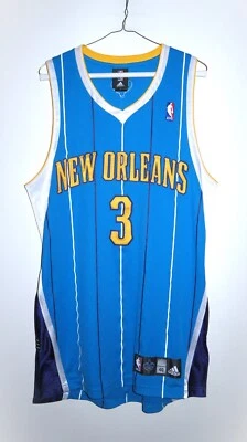 Auténtica camiseta de los New Orleans Hornets Chris Paul Adidas Road 40 M Pelicans Foto 1 de 4