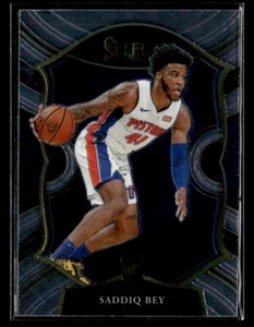 Saddiq Bey 2020 Panini Select Concourse RC #79 Detroit Pistons - Imagen 1 de 2
