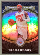 2008-09 Topps Treasury #23 Jason Richardson Gold Refractor /50