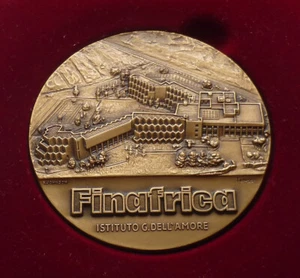 Italia, Milán - Finafrica - Istituto G. Dell'Amore medalla - Imagen 1 de 3