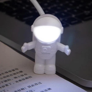 Astronaut UFO USB Powered LED Night Light Desk Table Lamp For PC Notebook Laptop - Picture 1 of 14