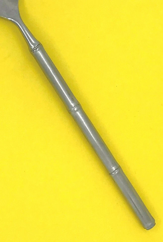 STANLEY ROBERTS SRI TIBURON SILVER COLORED STAINLESS FLATWARE BAMBOO - CHOICE - Image 1 of 1