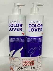 Framesi color lover dynamic blonde toning shampoo & Conditioner 16.9 oz. set - Picture 1 of 2