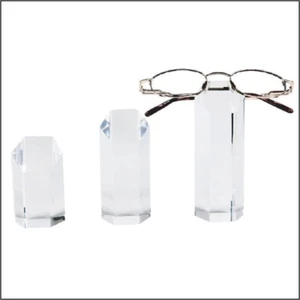 Optical Display - Hexagonal Acrylic Eyewear Frame Display Mini Towers – Set of 3 - Picture 1 of 1