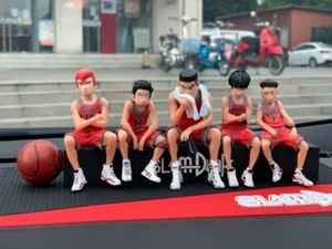 5Pcs Set SLAM DUNK SHOHOKU Basketball Team Figure US Seller - Picture 1 of 7