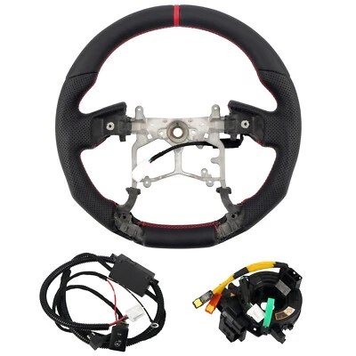 Volante térmico cuero para Toyota 4Runner 2010-2023/Tundra 2014-2021 Foto 1 de 4