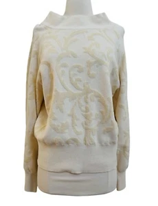 Anthropologie Nina Velvet Sweater Womens SZ MD Long Sleeve - Picture 1 of 9