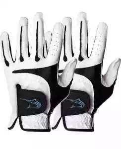 Swordfish Golfhandschuhe (2er Pack) - robust - mit Marker, weiß, schwarz - Bild 1 von 3