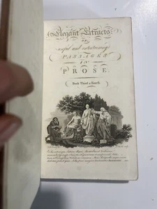 Elegant Extracts: Prose - “Book Third & Fourth” - Antique Leather-Bound Edition - Foto 1 di 8