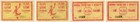 Albania 0.5 Lire Italian Gjysme Dhoma Tregetare E Beratit May 1924 Very Rare