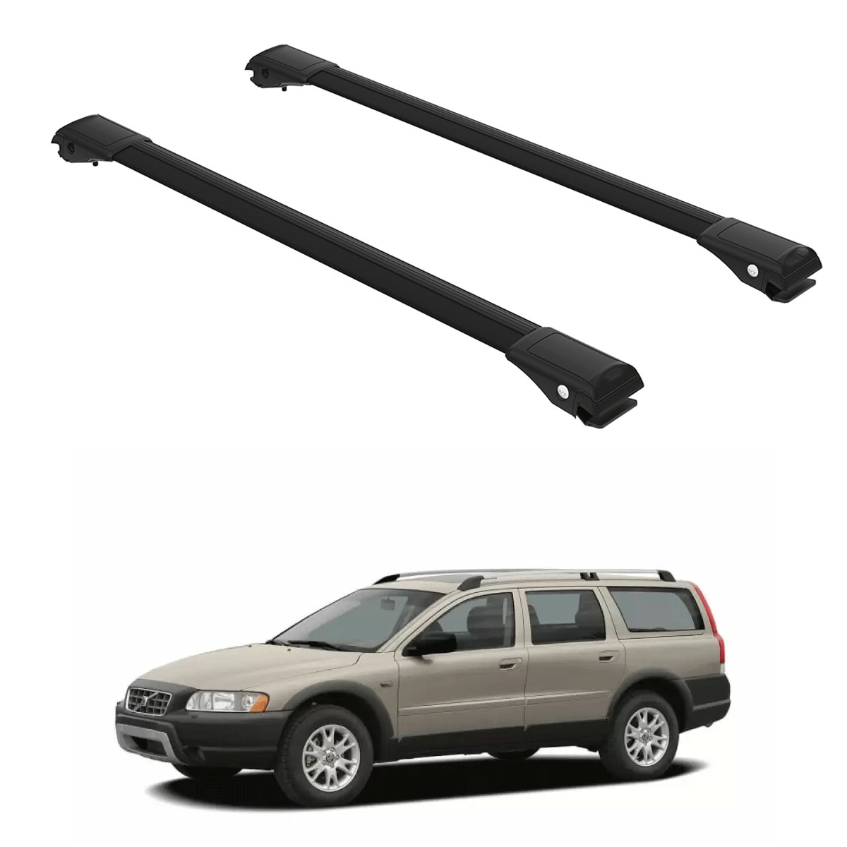 VOLVO ボルボ v70 XC70 純正キャリア 【公式通販】
