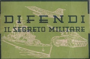 Verteidige das Militärgeheimnis - 50er Jahre - Verteidigungsministerium Kalter Krieg - Bild 1 von 1