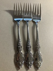 Oneida Wordsworth Edelstahl (3) Salatgabeln 6 3/4" - Bild 1 von 5