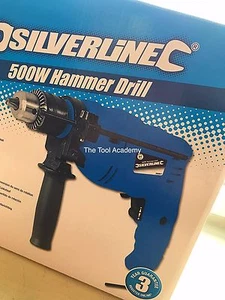 DIY 500W Hammer Drill Compact Versatile Drill Variable Speed Reverse Forward - Picture 1 of 5