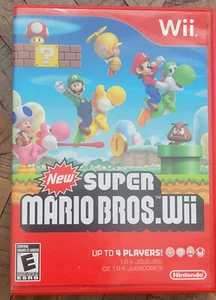 New Super Mario Bros. Wii (Nintendo Wii, 2009) CIB - Picture 1 of 3