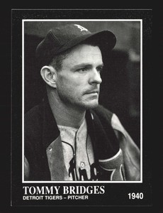 1991 Conlon Collection TSN #180 Tommy Bridges    Detroit Tigers