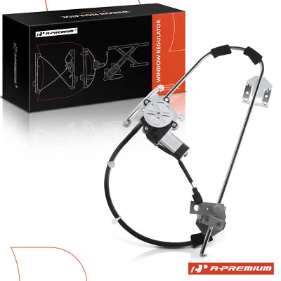 Regulador de ventana eléctrica delantero izquierdo A-Premium con motor para Jeep XJ Cherokee Comanche Foto 1 de 4