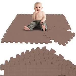 9 Teile Baby Kinder Puzzlematte ab Null - 30x30 Puzzle Spielmatte Krabbelmatte - Bild 1 von 11