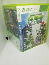 plants vs zombies garden warfare xbox 360 replacement case only