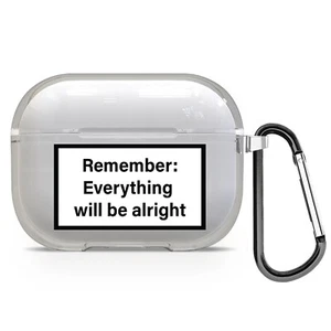 Personalized Music Song Name Gel Clear Rubber Case Cover For AirPods Pro 2 3 2 1 - Picture 1 of 29