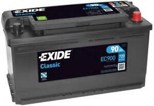 EXIDE ContiClassic 12V 90Ah 720A Starterbatterie L:353mm B:175mm H:190mm B13 L5