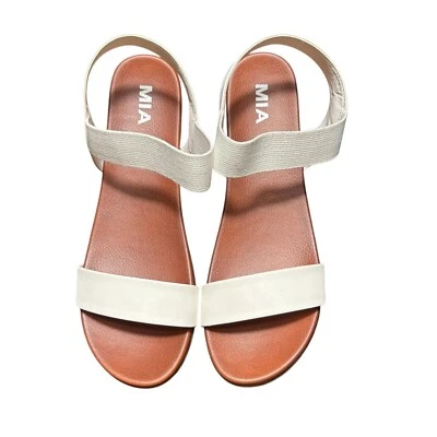 MIA Women’s 10M Sandal Cindi White Arzpu New In Box - Image 1 of 4