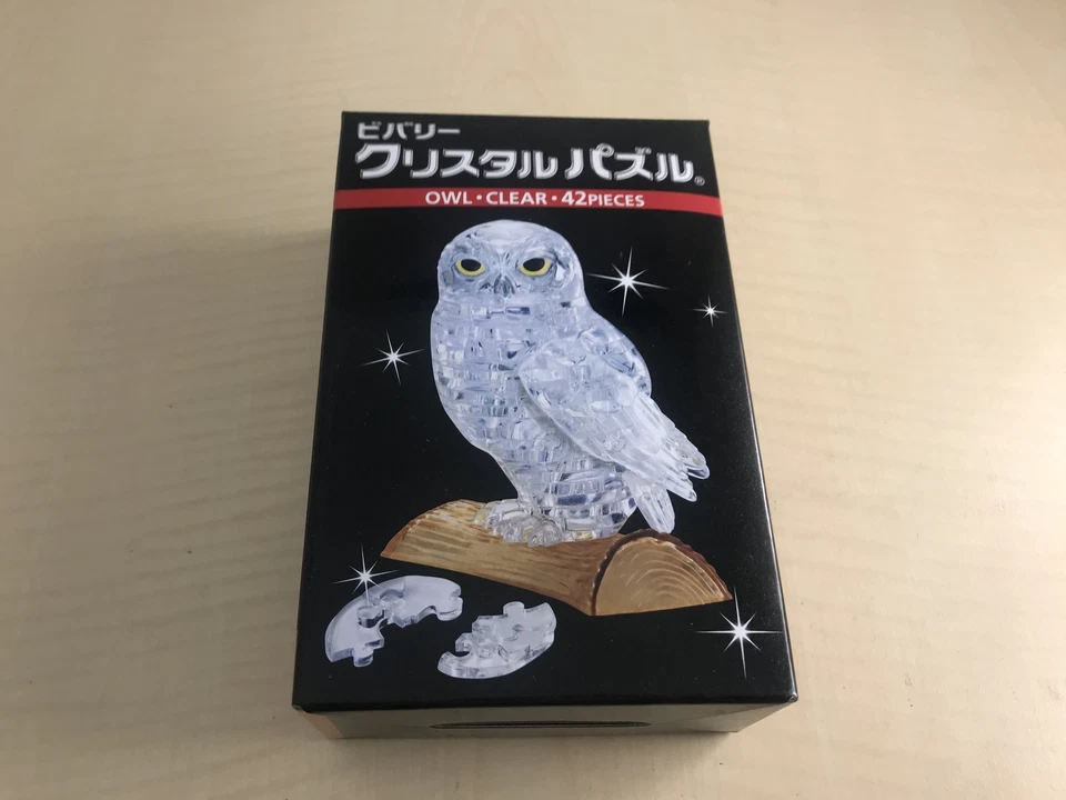 Beverly Crystal 3d Puzzle 50190 Owl Clear