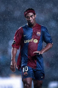 Póster Leyenda del Barça, Ronaldinho, jugador clásico, #10 - Imagen 1 de 1