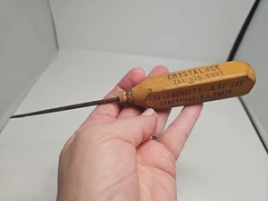 Antique Ice Pick Florence New Jersey Griffiths Ice 8 " Advertising - Picture 1 of 11