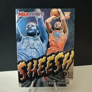 Cason Wallace Rookie Card Sheesh Silver Prizm 2023-24 NBA Hoops Premium Stock #3 - Picture 1 of 2