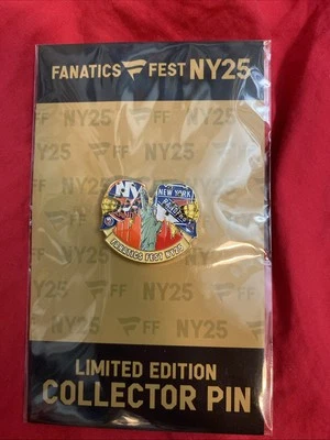 New York Rangers New York Islanders Fanatic Fest Limited Edition Pin | Only 100 - Image 1 of 2
