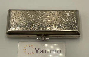 Vivienne Westwood Metall Slim ORB Zigarettenetui 110mm Silber Gebraucht Ausgezeichnet+ - Bild 1 von 16