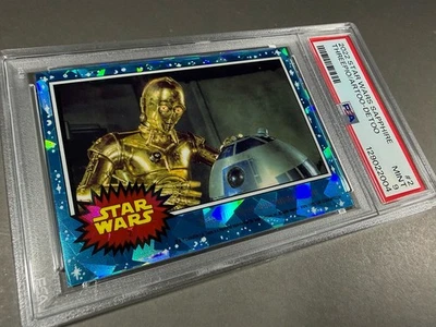 (PSA 9) 2022 Star Wars Sapphire #2, “See-Threepio and Artoo-Detoo” - Image 1 of 3