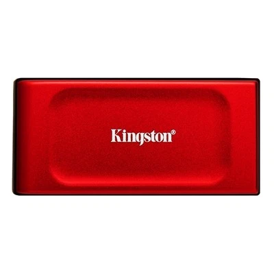 Kingston Xs1000 Red 2Tb Portable External Ssd Read 1050Mb/S Write 1000Mb/S Usb 3 - Image 1 of 1