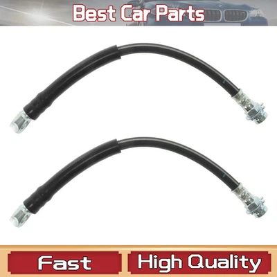 Juego de 2 mangueras hidráulicas de freno delanteras de piezas centradas para Chevrolet Impala 1994-1996 Foto 1 de 2