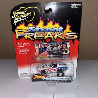 Chevy Corvette 1968 68 Johnny Lightning Street Freaks cupé Vette  Foto 1 de 4