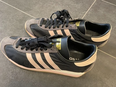 Adidas Originals Country OG W Damen Sneaker schwarz / rosa neuwertig Gr. 40 2/3 - Bild 1 von 4