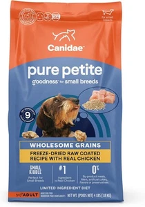 CANIDAE Pure Petite Premium Dry Dog Food for 4 Pound (Pack of 1), Chicken  - Picture 1 of 7