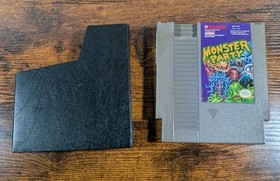 Monster Party (Nintendo NES, 1989)-AUTHENTIC-TESTED & WORKS