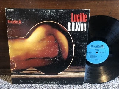 1968 B.B. KING LP LUCILLE Bluesway Records BLS-6016 OG 1st PRESS Blue Label RARE - Image 1 of 4